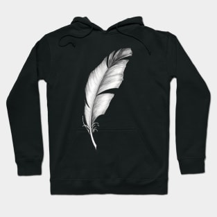 White feather Hoodie